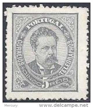 Louis Ier - 5 R. Gris Neuf TB - Unused Stamps