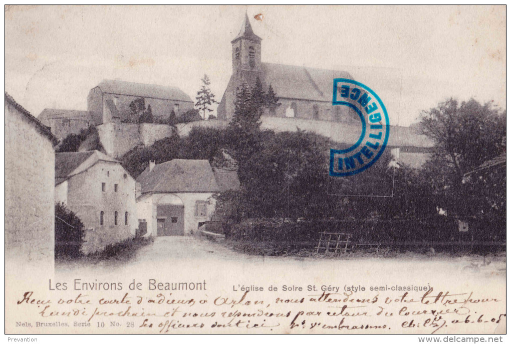 Les Environs De BEAUMONT - L'Eglise De Solre SAINT GERY - Beaumont
