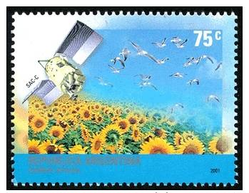 ! ARGENTINE / ARGENTINA: Mi #2664 Yv #2251 Protection Of Environment. Satellite, Flowers (2001) MNH / Neufs *** - South America