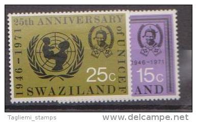 Swaziland, 1971, SG 192 - 193, MNH - Swaziland (1968-...)