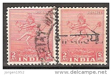 INDIA   #   STAMPS FROM YEAR 1949 " STANLEY GIBBONS 313" - Gebruikt