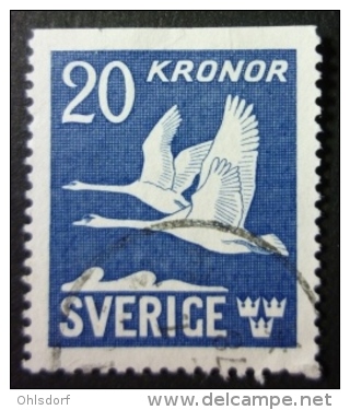 SVERIGE - AIRMAIL 1942-53: YT PA 7a, O - FREE SHIPPING ABOVE 10 EURO - Usados