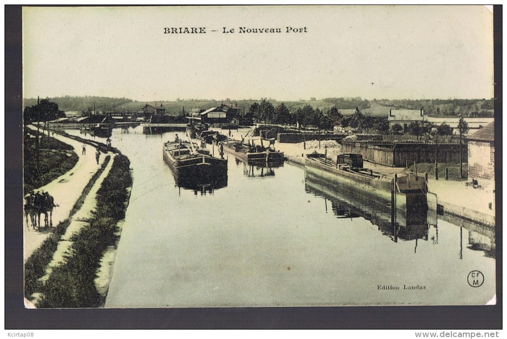 BRIARE . Le Nouveau Port . - Briare