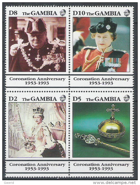 Gambie N° YVERT 1360/63 NEUF ** - Gambia (1965-...)
