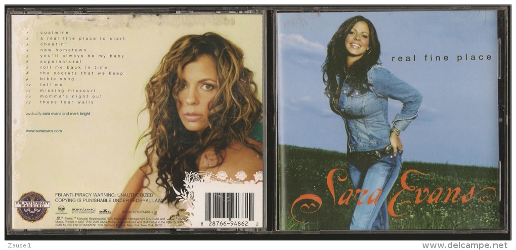 Sara Evans - Real Fine Place - Original CD - Country & Folk