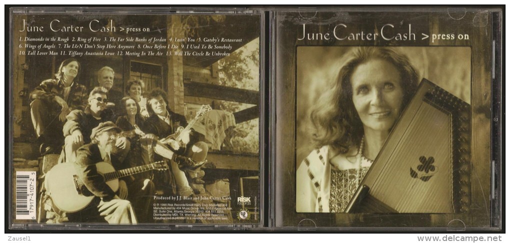 June Carter Cash - Press On - Original CD - Country & Folk