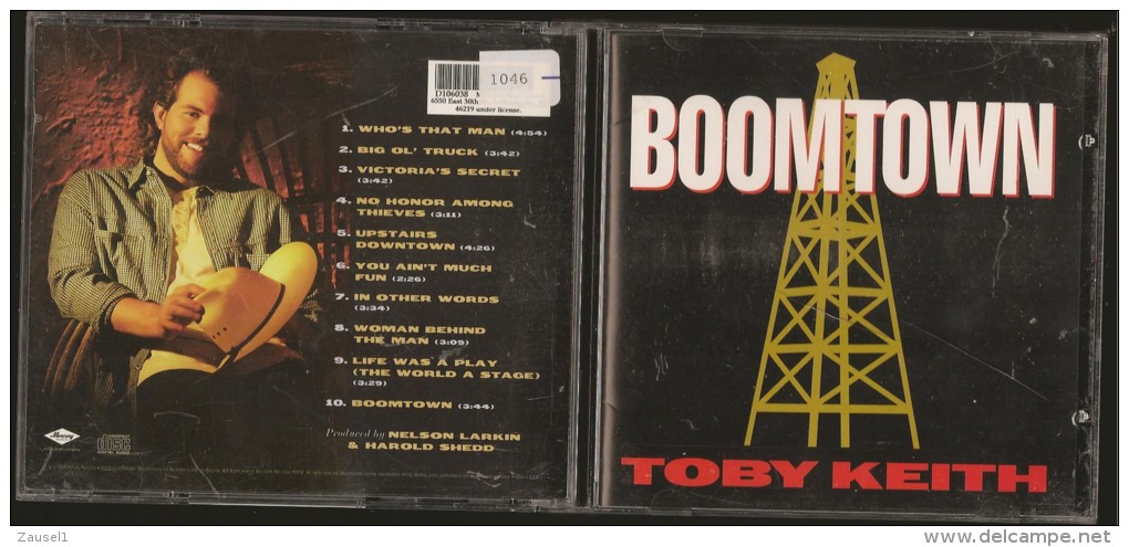 Toby Keith - Boomtown - Original CD - Country & Folk