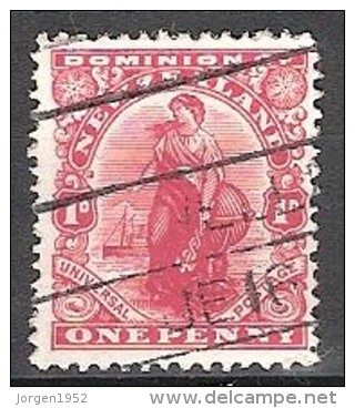 NEW ZEELAND   #   STAMPS FROM  YEAR 1907  " STANLEY GIBBONS  405 " - Gebruikt