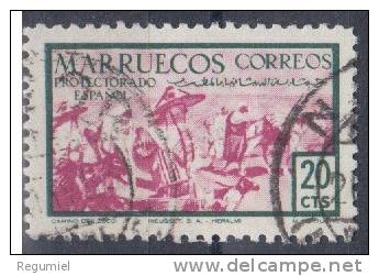 Marruecos U 346 (o) Indígenas. 1952 - Spanish Morocco