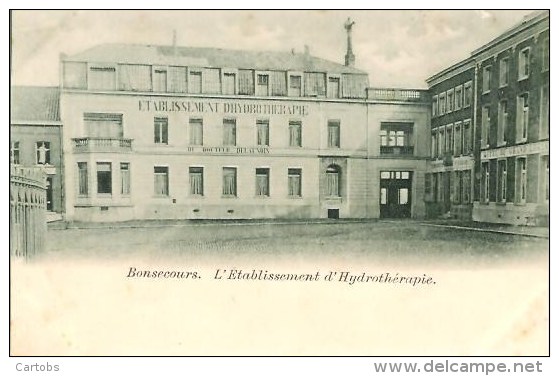 Belgique BONSECOURS  Etablissement D'Hydrothérapie - Tournai