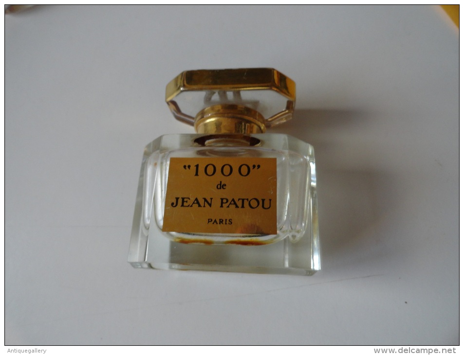 VINTAGE / RARE  : "1000" DE JEAN PATOU - Miniaturen (ohne Verpackung)