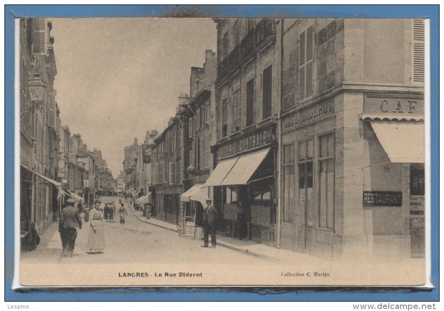 52 - LANGRES --  La Rue Diderot - Langres