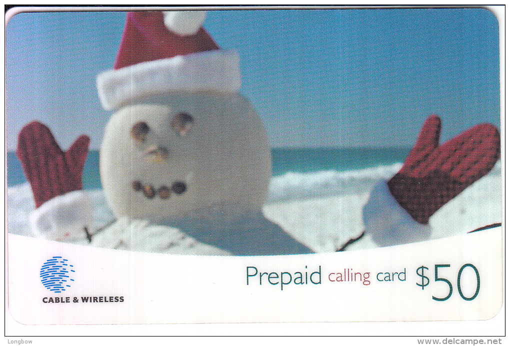 ST.LUCIA-P4-PRE PAID CALLING CARD EC$50 - St. Lucia