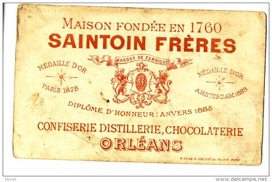 SAINTOIN FRERES  - ORLEANS - Garde Du Corps  Cie D'HARCOURT  - - Autres & Non Classés