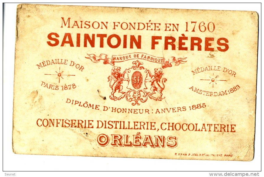 SAINTOIN FRERES  - ORLEANS - Garde Du Corps  Cie D'HARCOURT  - - Sonstige & Ohne Zuordnung