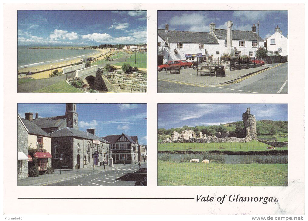 Cp , ROYAUME-UNI , Vale Of Glamorgan , Multi-Vues - Glamorgan