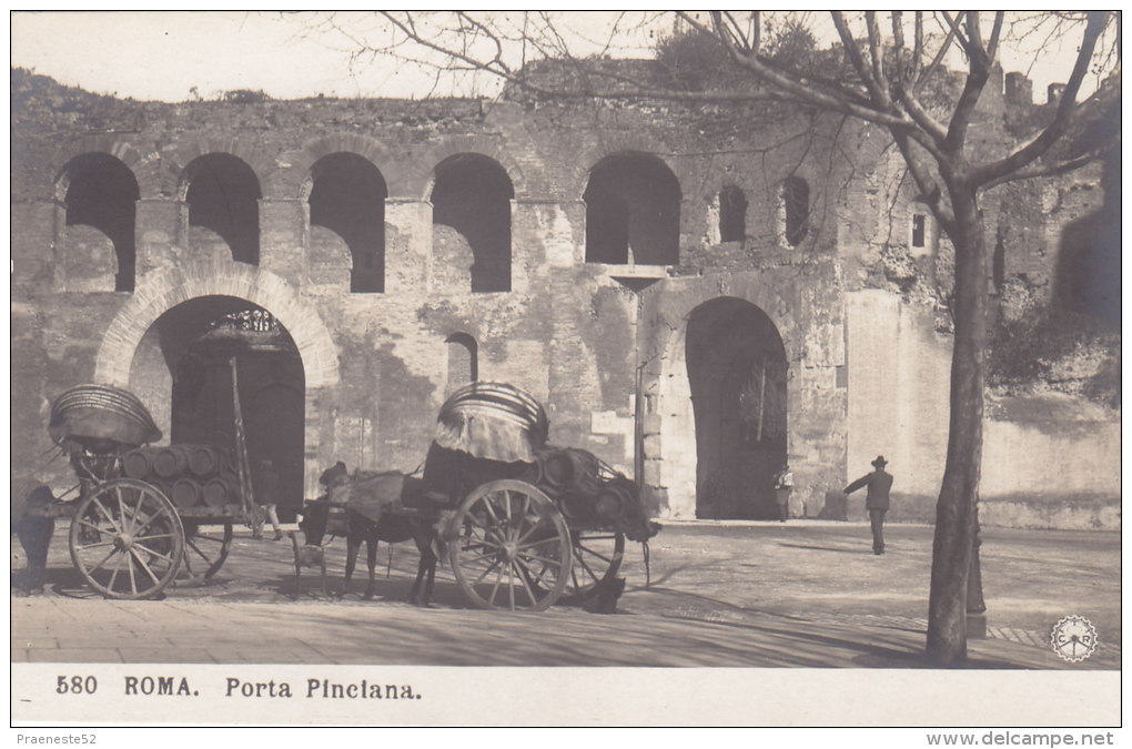 Roma Npg- Porta Pinciana-carretto Da Vino - Transportmiddelen