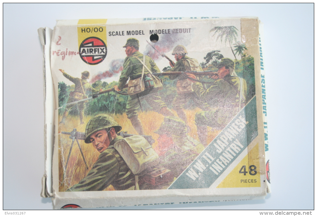 Airfix WW2 Japanese Infantery, Scale HO/OO, Vintage - Figurines