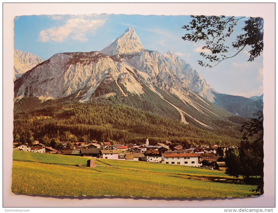 (4/2/31) AK "Ehrwald/Tirol" Mit Sonnenspitze - Ehrwald