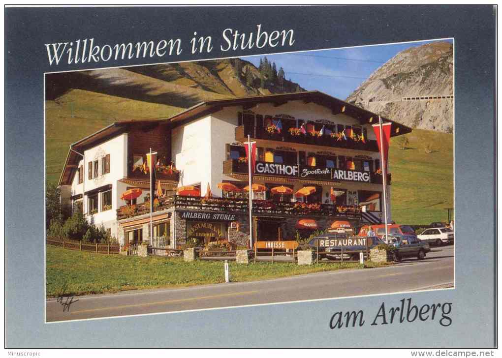 CPM Autriche - Stuben - Hotel Sportcafe Arlberg - Stuben
