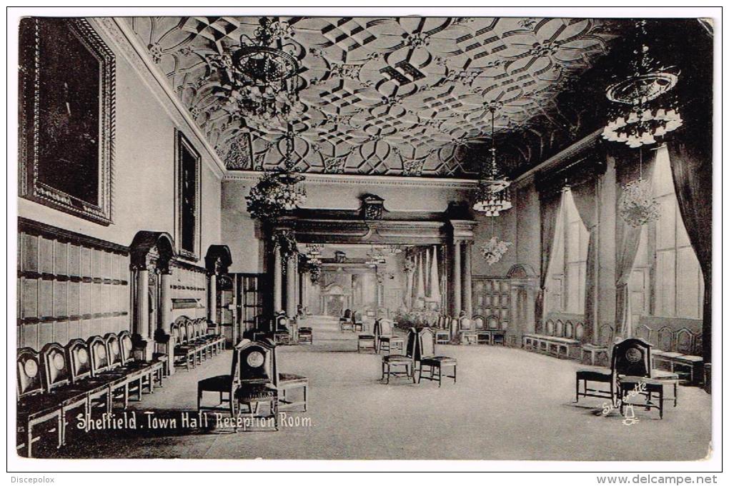 I1239 Sheffield - Town Hall Reception Room / Non Viaggiata - Sheffield