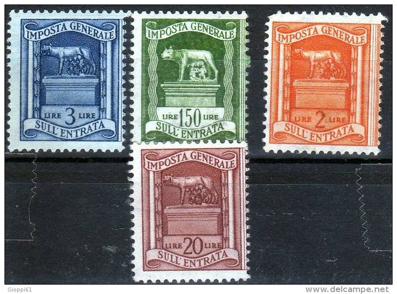 Imposta Generale Sulle Entrate - Nuovi - Revenue Stamps