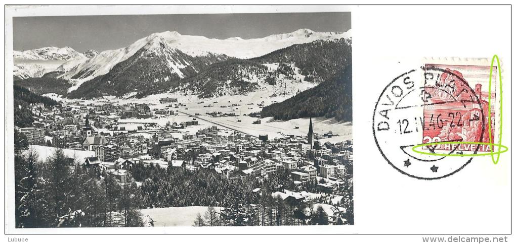 AK  Davos  (San Salvatore Abart)           1946 - Lettres & Documents