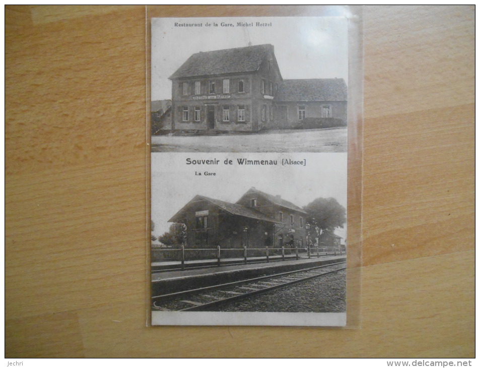 SOUVENIR DE WIMMENAU GARE ET RESTAURANT DE LA GARE - Other & Unclassified