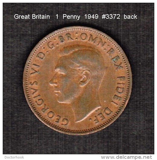 GREAT BRITAIN    1  PENNY   1949  (KM # 869) - D. 1 Penny