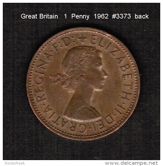 GREAT BRITAIN    1  PENNY   1962  (KM # 897) - D. 1 Penny