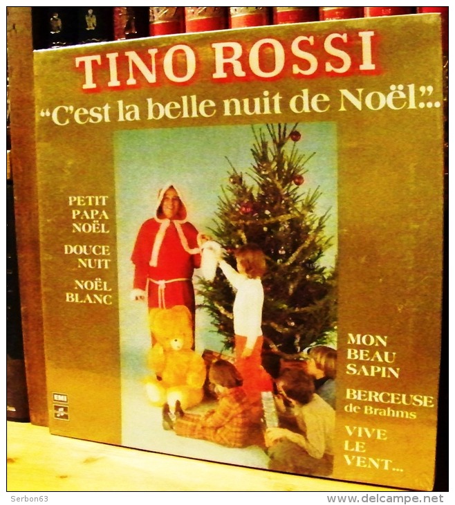 33 TOURS VINYLE NEUF SOUS BLISTER 1978 TINO ROSSI BERCEUSE LA MARCHE DES ROIS MAGES DE L'ARLESIENNE CETTE NUIT LA NOEL D - Chants De Noel