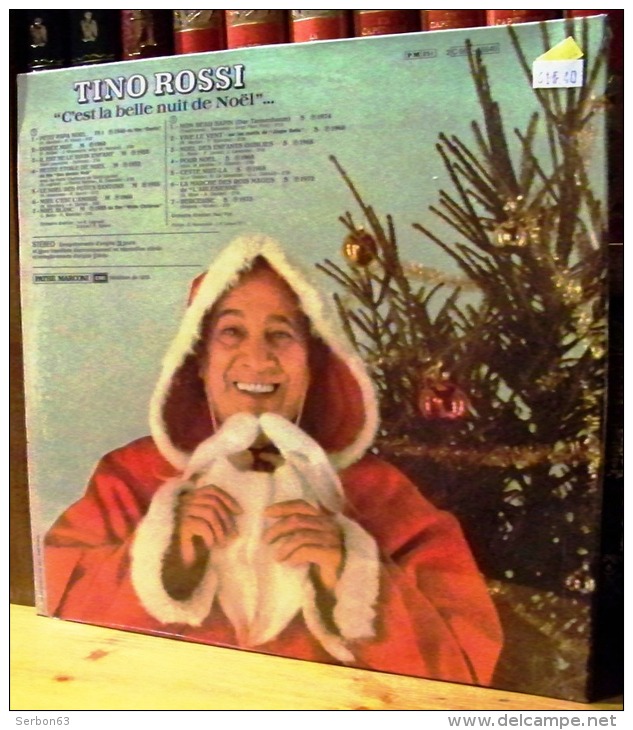 33 TOURS VINYLE NEUF SOUS BLISTER 1978 TINO ROSSI BERCEUSE LA MARCHE DES ROIS MAGES DE L'ARLESIENNE CETTE NUIT LA NOEL D - Christmas Carols