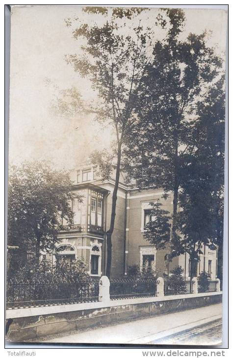 Mylau Vogtland Einzelhaus Frühe Fotokarte 29.5.1914 Gelaufen TOP-Erhaltung - Mylau