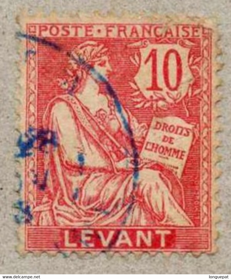 LEVANT : Type Mouchon, Type De France, Avec "LEVANT" Dans Le Cartouche - - Oblitérés