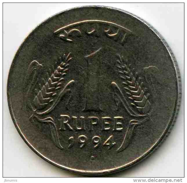 Inde India 1 Rupee 1994 N KM 92.1 - Inde