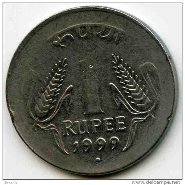 Inde India 1 Rupee 1999 N KM 92.2 - Inde