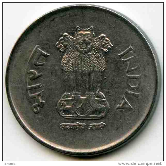 Inde India 1 Rupee 2002 H KM 92.2 - Inde