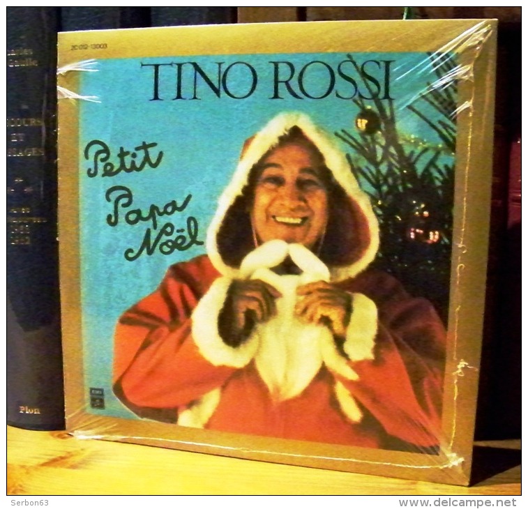 DISQUE 45 TOURS NEUF 1978 SOUS BLISTER D'ORIGINE TINO ROSSI CHANTE PETIT PAPA NOEL MINUIT CHRETIENS TROIS ANGES SONT VEN - Christmas Carols