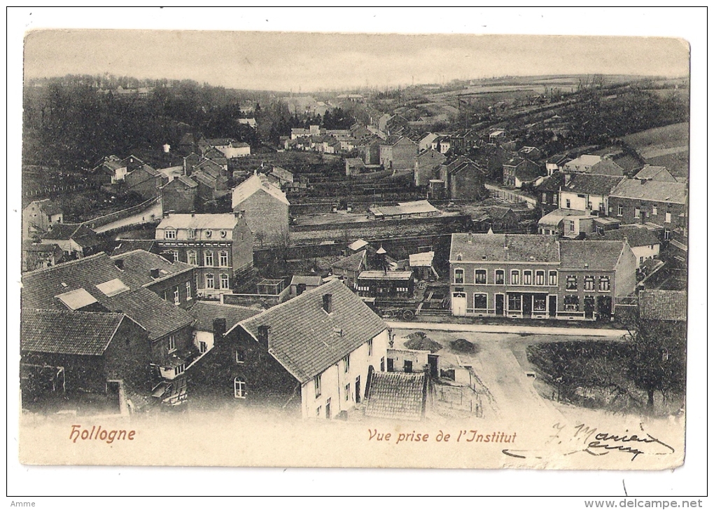 Hollogne-aux-Pierres Lez Liège   *  Vue Prise De L'Institut St. Lambert - Grace-Hollogne