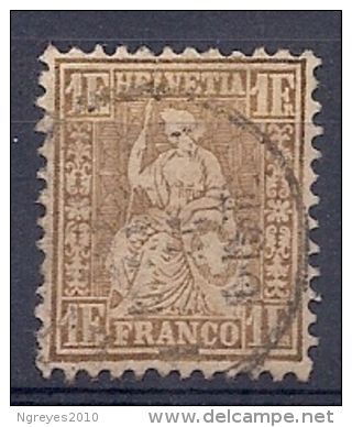 131009203  SUIZA  YVERT  Nº  41a - Used Stamps
