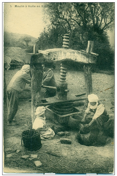 Moulin à Huile En Kabylie - Métiers