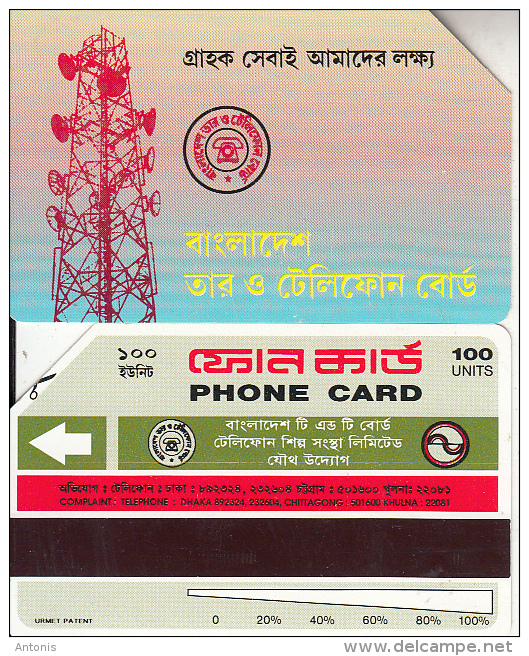 BANGLADESH(Urmet) - Radio Station(reverse A, Large Band-text On 2 Lines), Used - Bangladesh