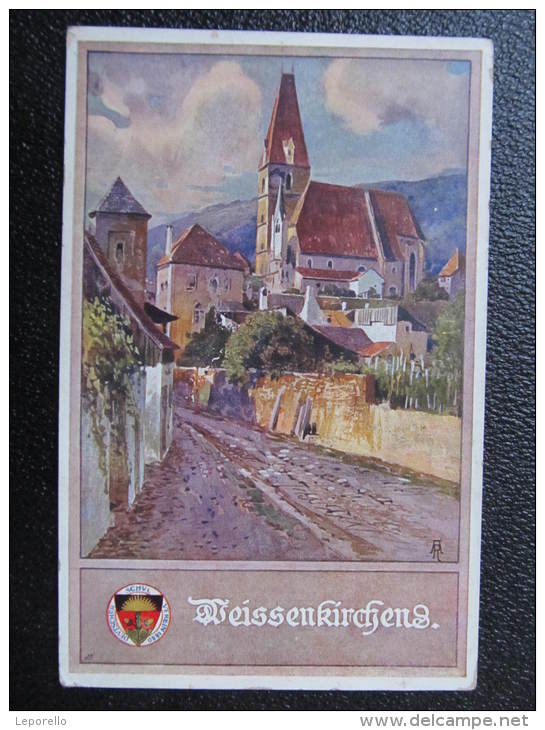 AK WEISSENKIRCHEN Ca.1915 Deutscher Schulverein   //  D*10258 - Wachau