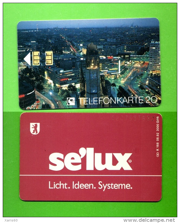 GERMANY: K-168 08/92 "Se'lux" Used - K-Series : Serie Clientes