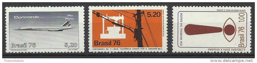 BRASIL **  1976   1198/205 - Nuovi