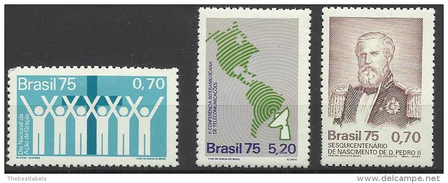 BRASIL **  1975 - Neufs