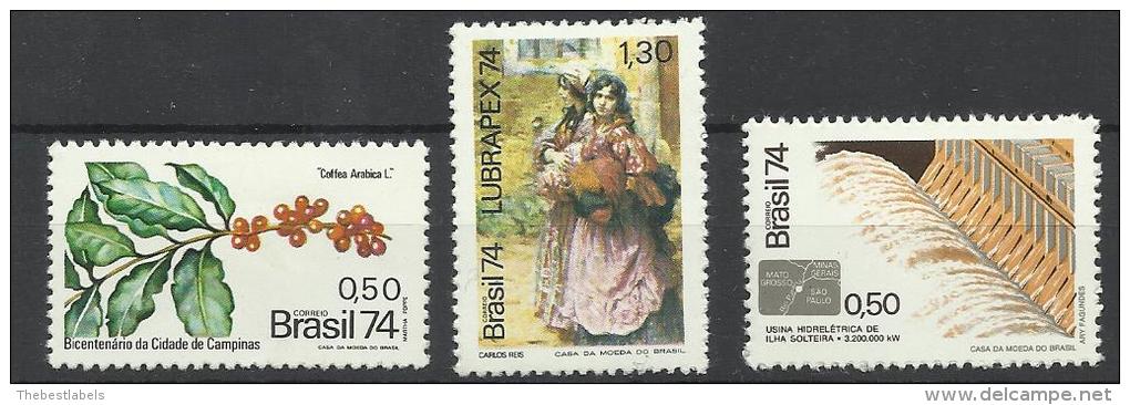 BRASIL **  1974 - Unused Stamps