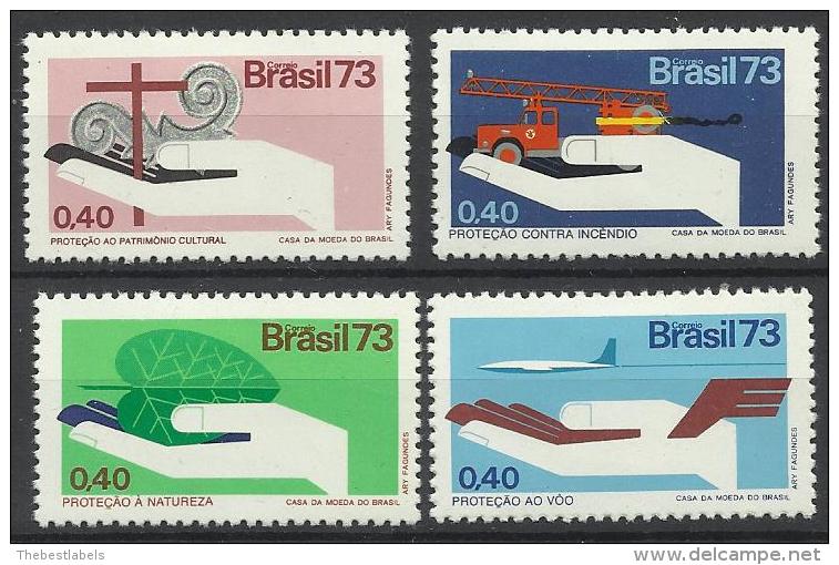 BRASIL **  1973   1060/63 - Unused Stamps