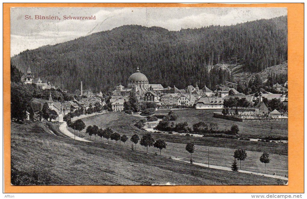 St Blasien 1907 Postcard - St. Blasien