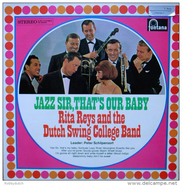 * LP *  RITA REYS &amp; DUTCH SWING COLLEGE BAND - JAZZ SIR, THAT'S OUR BABY (NL 1965) - Jazz